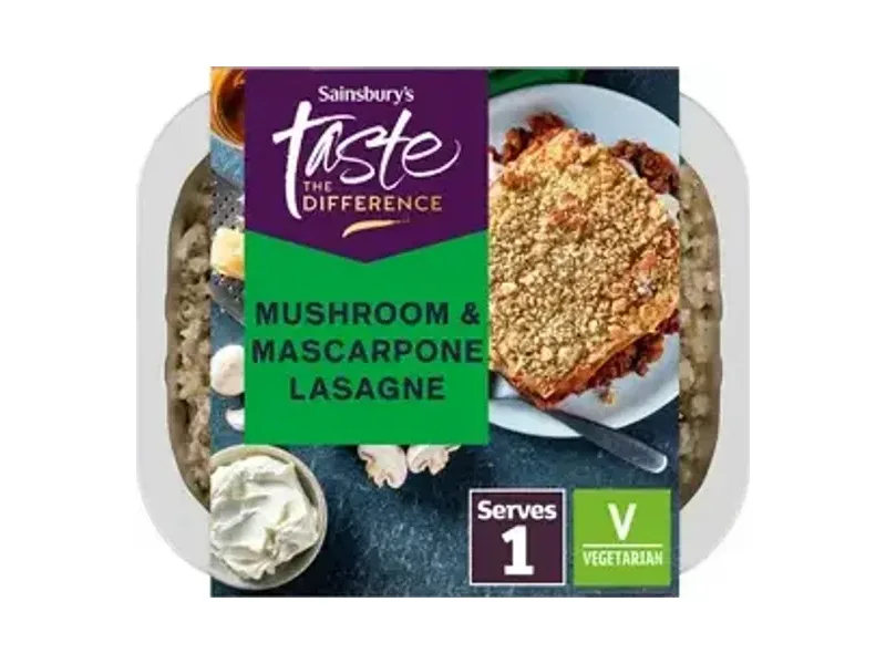 Mushroom & Mascarpone Lasagne