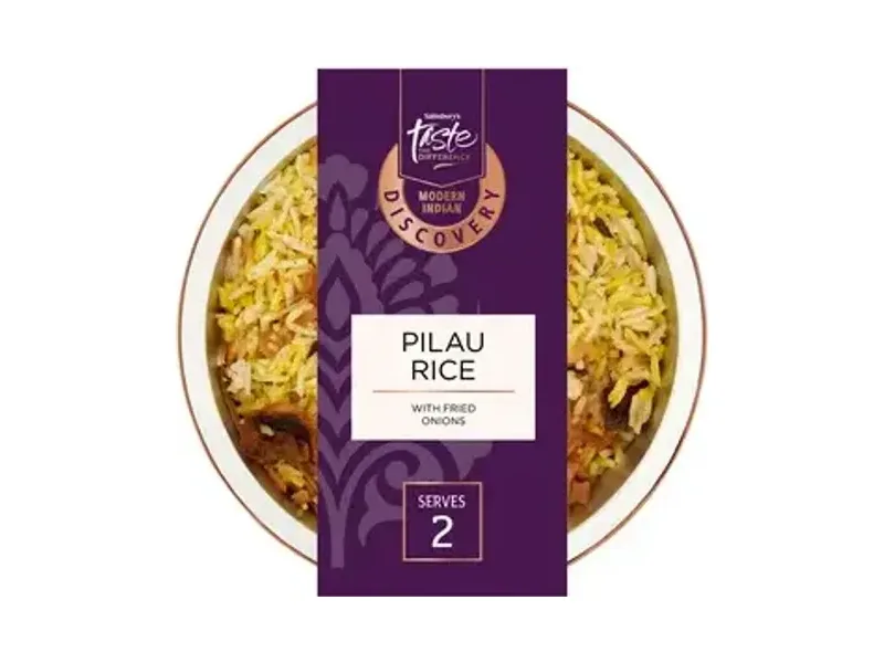 Pilau Rice with Fried Onions