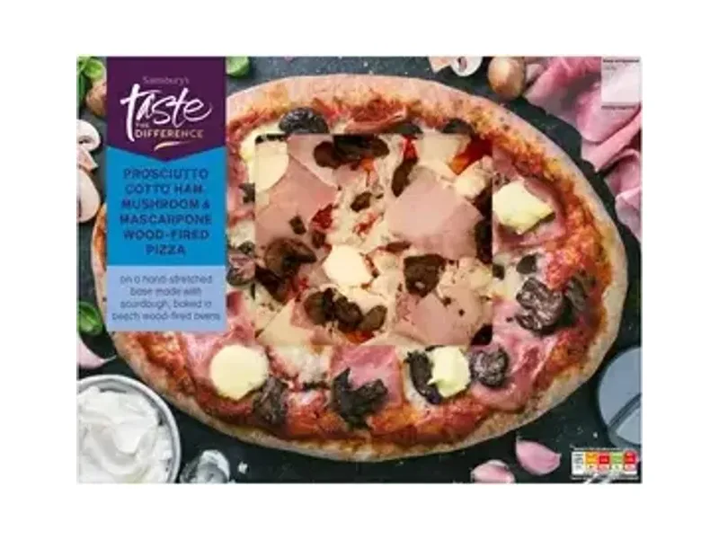 Prosciutto Mushroom & Mascarpone Pizza