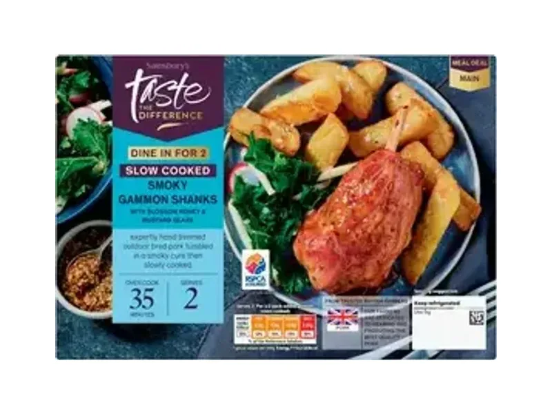 Slow Cooked Smoky Gammon Shanks