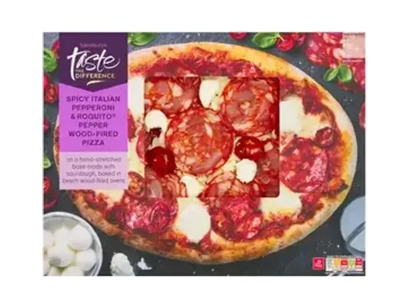 Spicy Pepperoni & Roquito Pizza