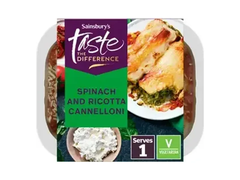 Spinach & Ricotta Cannelloni