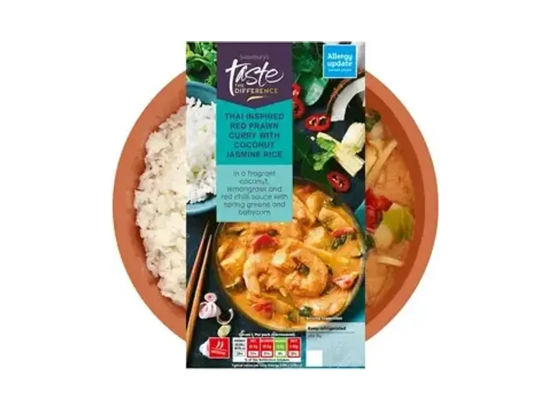 Thai Red Prawn Curry with Jasmine Rice