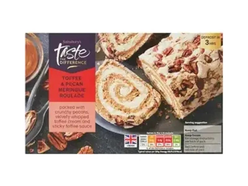 Toffee & Pecan Roulade