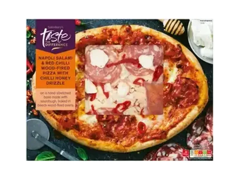 Wood Fired Napoli Salami & Chilli Honey Pizza