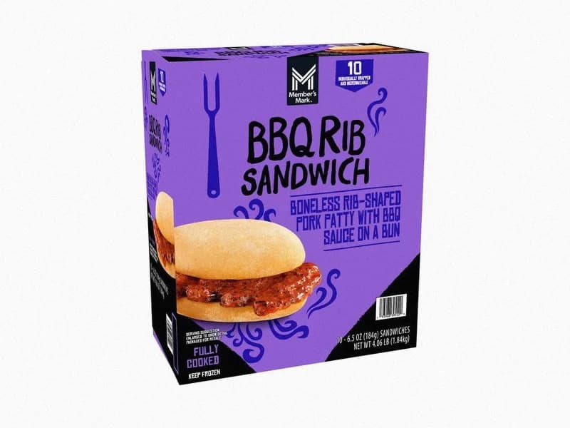 BBQ Rib Sandwich