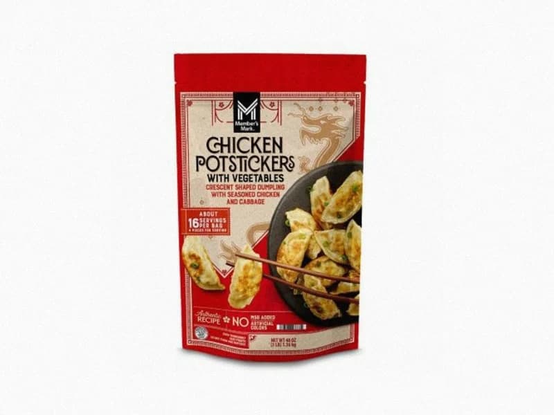 Chicken Potstickers with Vegetables