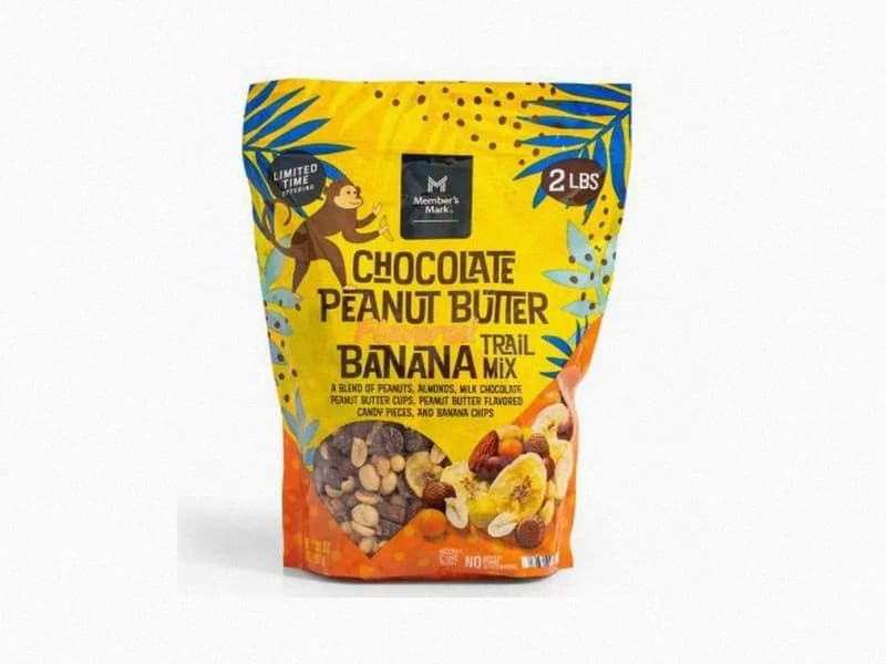 Chocolate Peanut Butter Banana Trail Mix