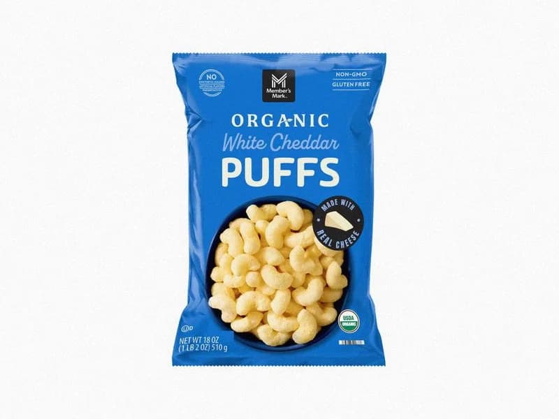 Organic White Cheddar Puffs