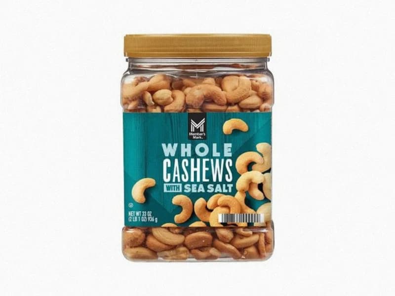 Roasted Whole Cashews with Sea Salt