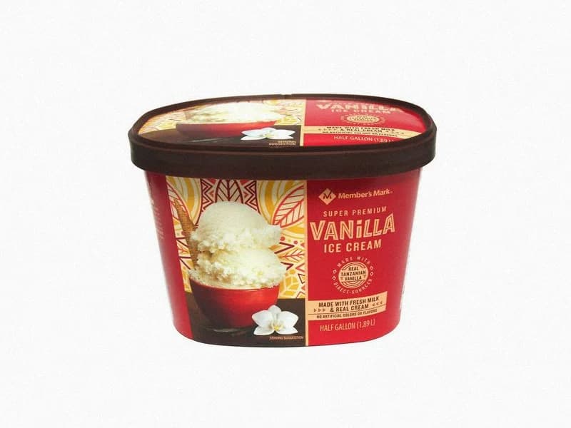 Super Premium Vanilla Ice Cream
