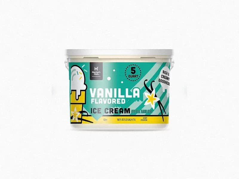 Vanilla Ice Cream Pail