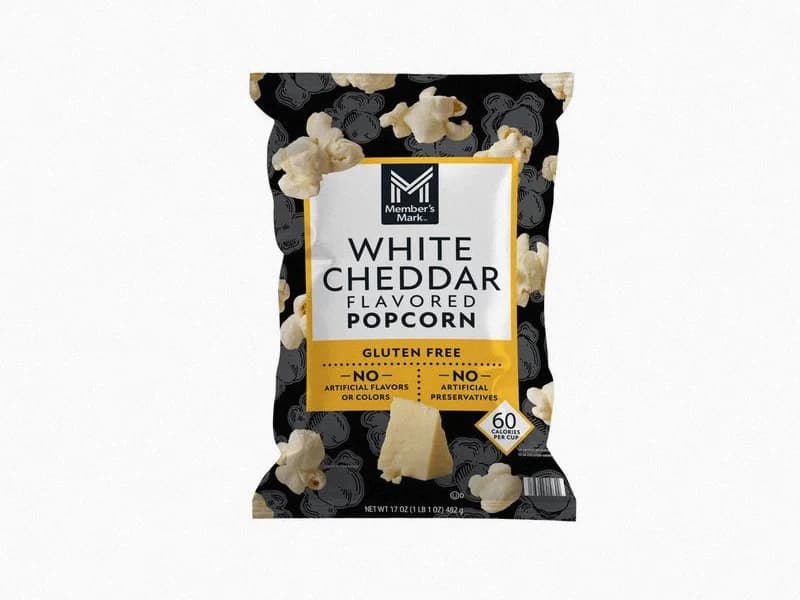 White Cheddar Flavored Popcorn