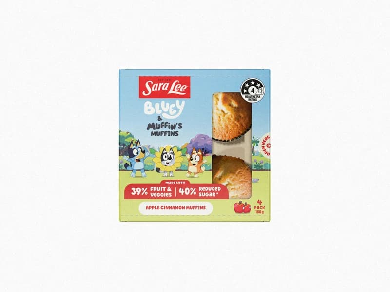 Bluey Apple Cinnamon Muffin