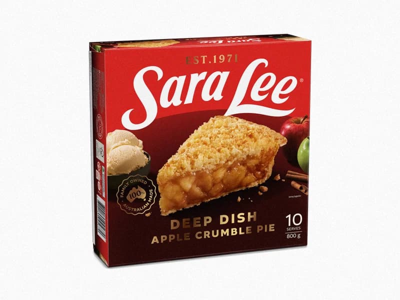Deep Dish Apple Crumble Pie