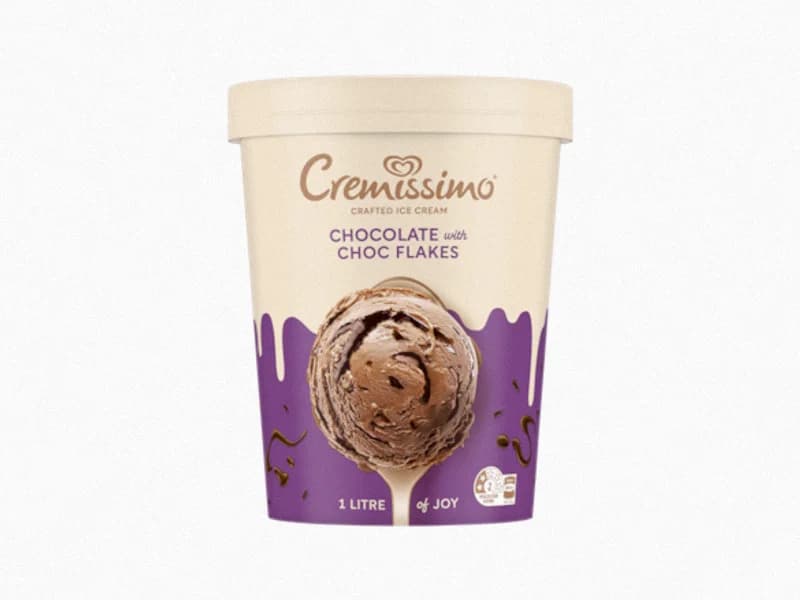Cremissimo Chocolate with Choc Flakes