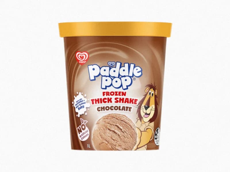 Paddle Pop Frozen Thick Shake Chocolate