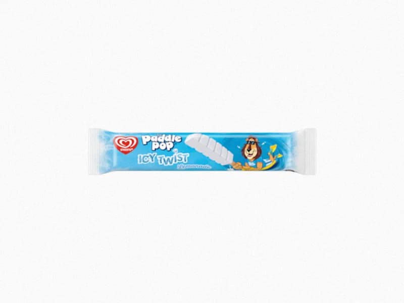 Paddle Pop Icy Twist Lemonade