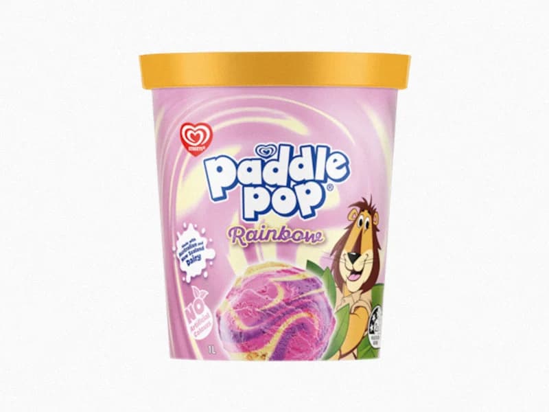 Paddle Pop Rainbow Tub