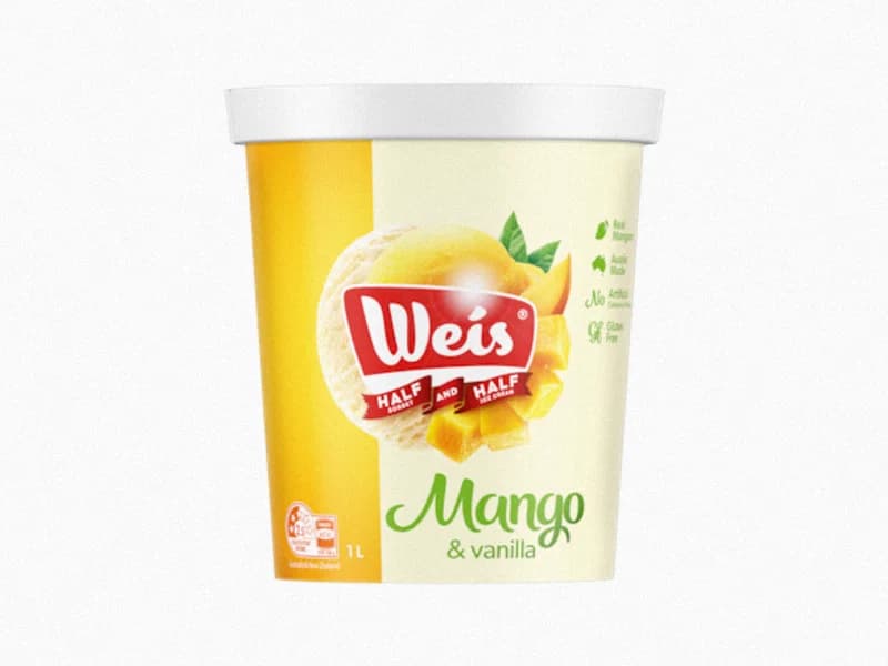 Weis Mango & Vanilla Tub