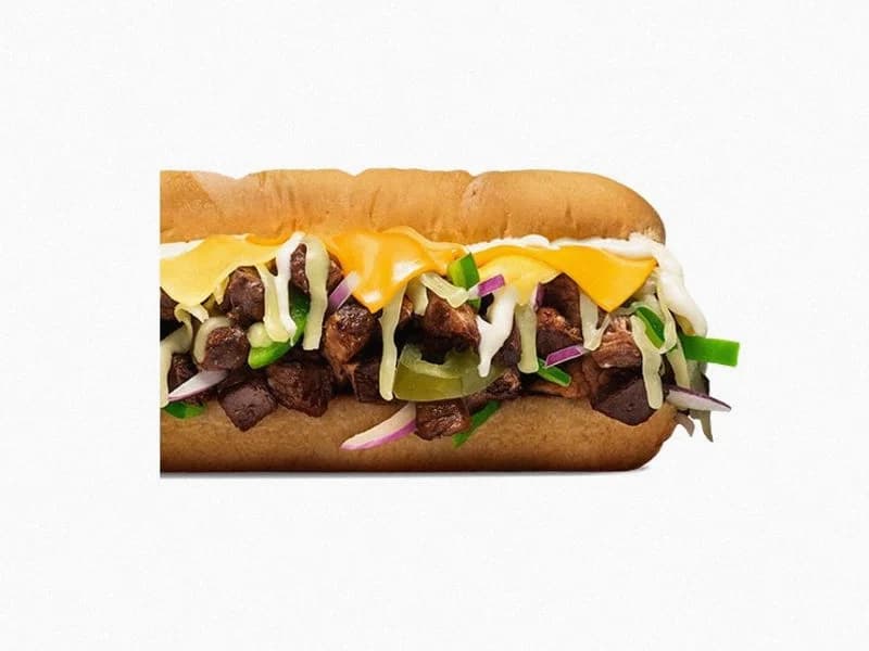 Philly-Style Three-Cheese Steak
