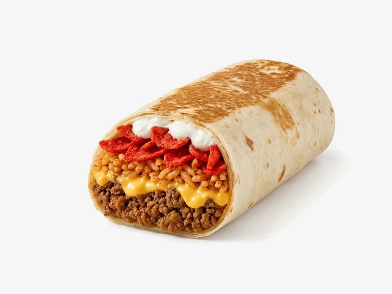 Beefy Crunch Burrito