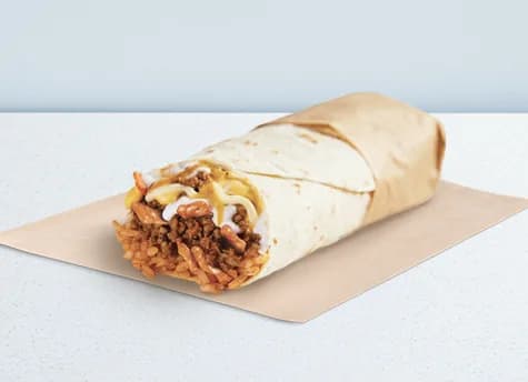 Beefy Melt Burrito