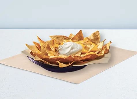 Cheesy Topped Nachos