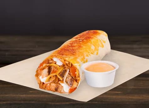 Nacho Cheese Drip Burrito