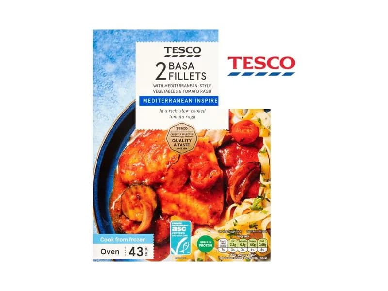 Basa Fillets with Mediterranean Vegetables & Tomato Ragu