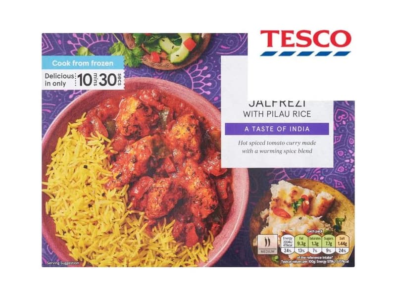 Chicken Jalfrezi with Pilau Rice