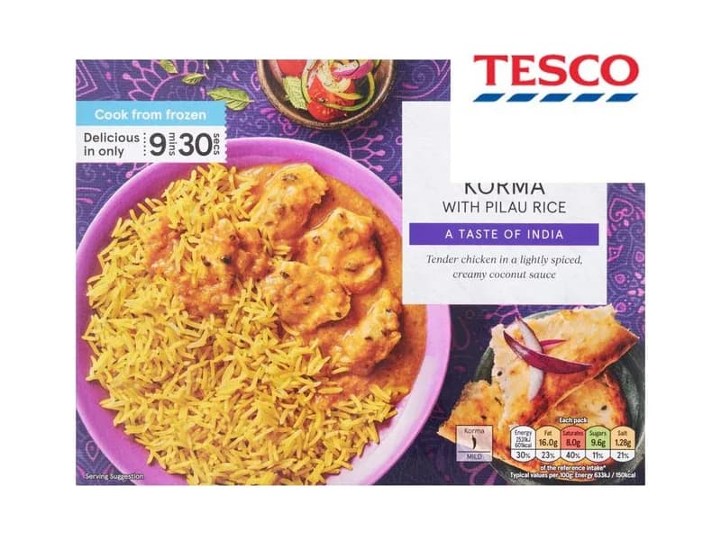 Chicken Korma with Pilau Rice