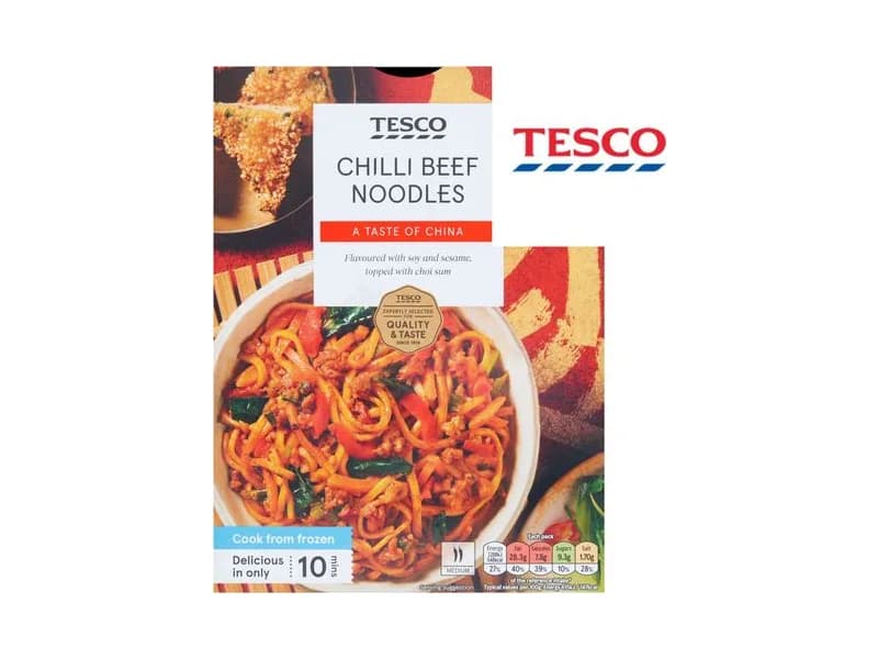 Chilli Beef Noodles