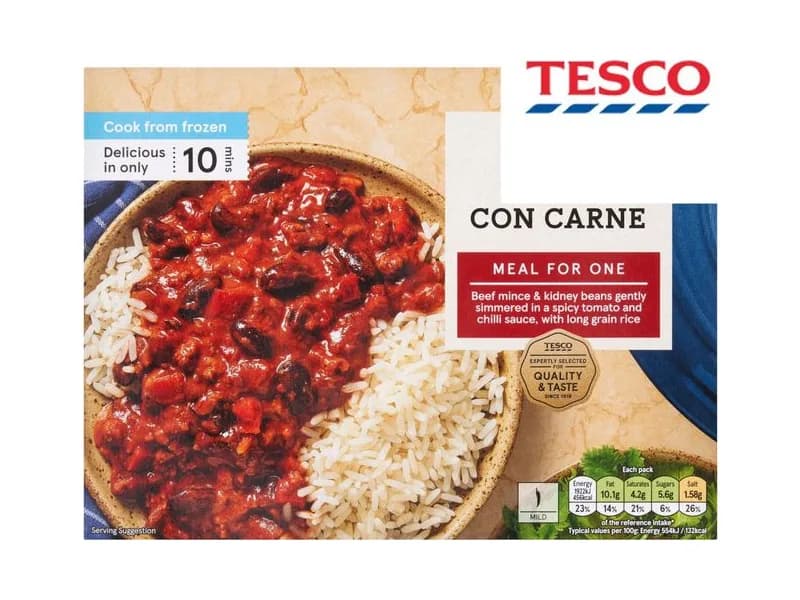 Chilli Con Carne & Rice