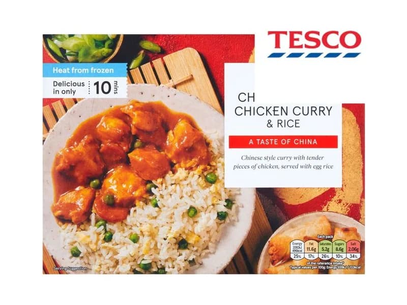 Chinese Style Chicken Curry & Rice