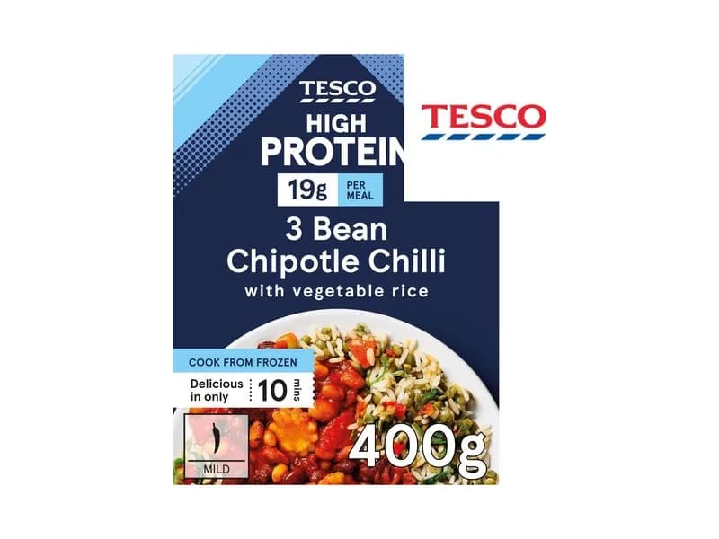 High Protein 3 Bean Chipotle Chilli