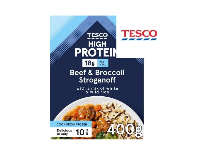 High Protein Beef & Broccoli Stroganoff