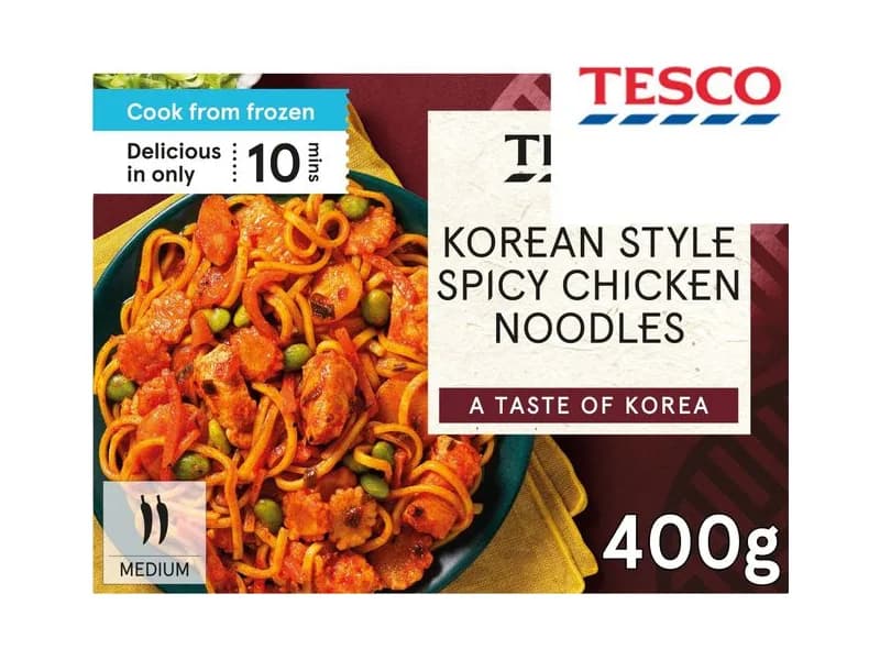 Korean Style Spicy Chicken Noodles