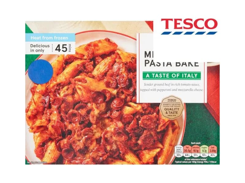 Meat Feast Pasta Bake