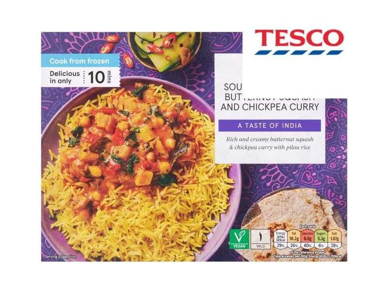 South Indian Butternut & Chickpea Curry