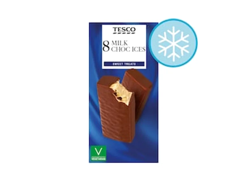 Tesco 8 Milk Choc Ices