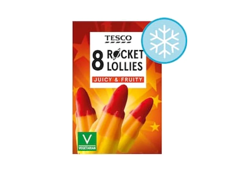 Tesco 8 Rocket Lollies