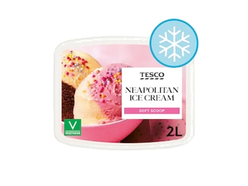 Tesco Neapolitan Ice Cream