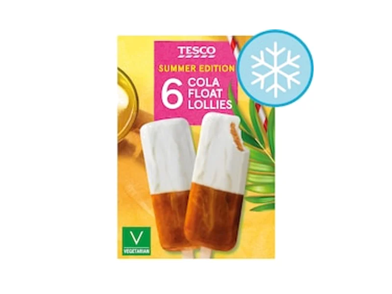 Tesco Summer Edition 6 Cola Float Lollies