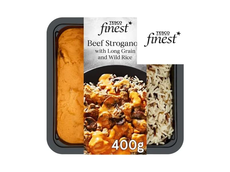Finest Beef Stroganoff with Rice