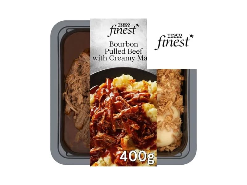Finest Bourbon Pulled Beef with Creamy Mash