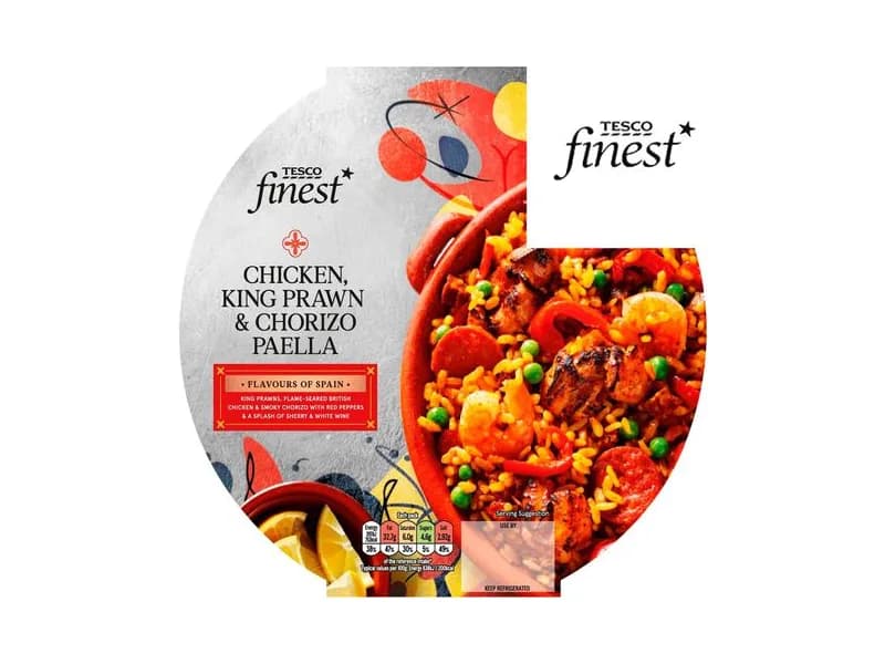 Finest Chicken, King Prawn & Chorizo Paella