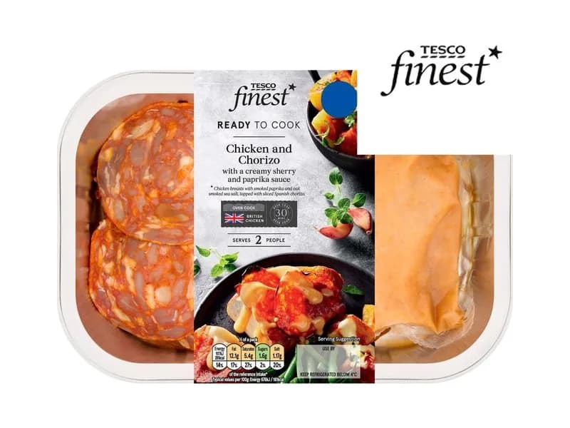 Finest Chorizo & Chicken with Creamy Sherry & Paprika Sauce