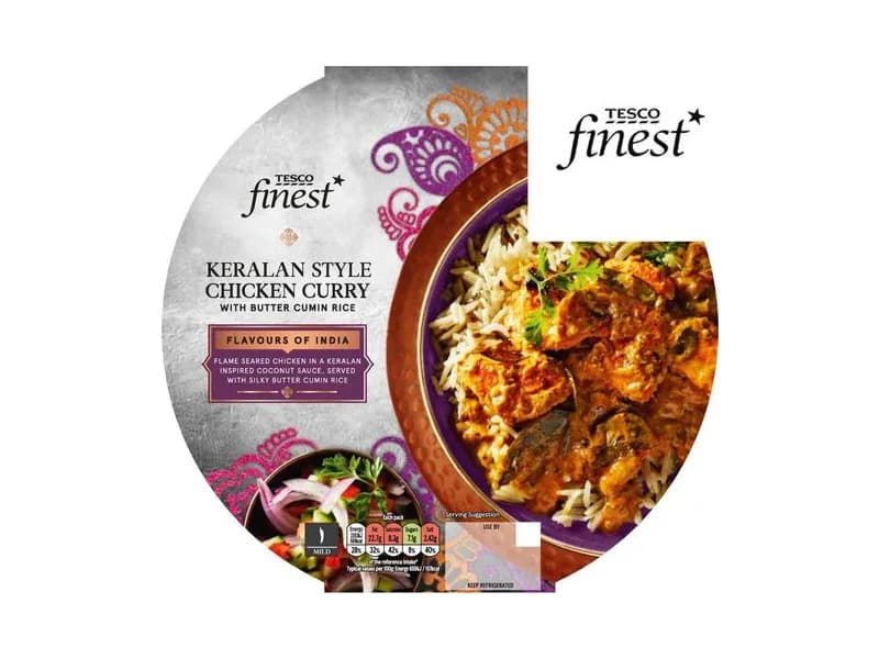 Finest Keralan Style Chicken Curry with Butter Cumin Rice