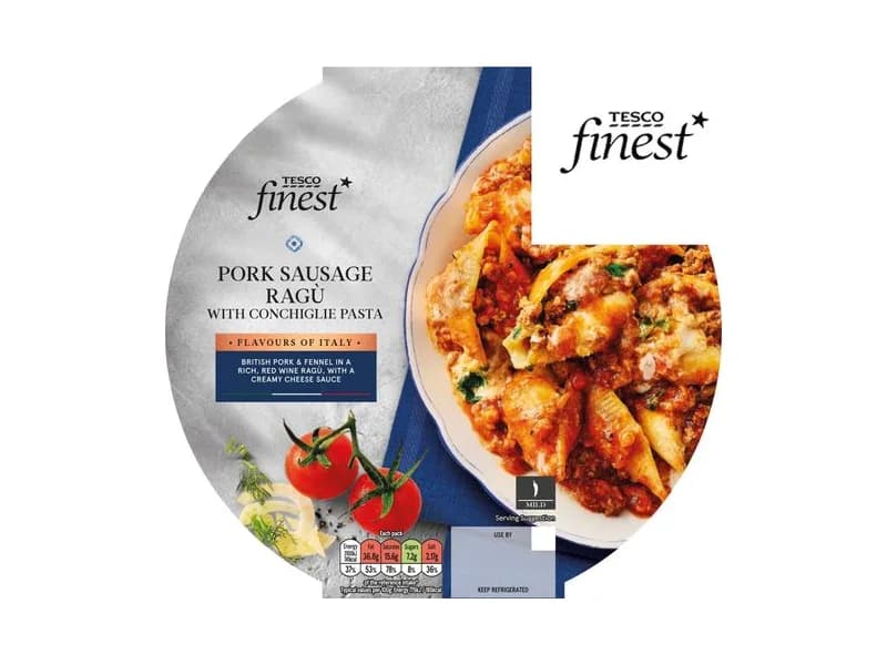 Finest Pork Sausage Ragu with Pasta